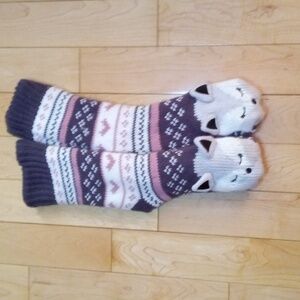 Fox slipper socks